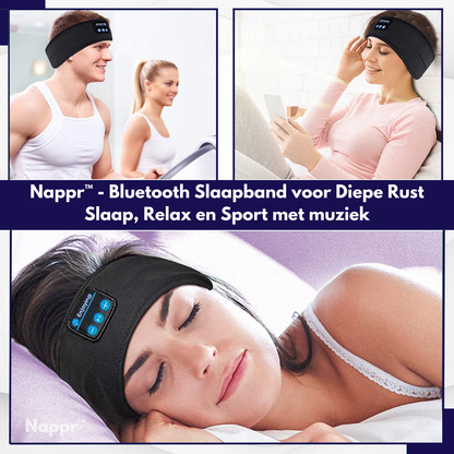 Nappr™ - Slimme Bluetooth Slaapband voor Diepe Rust